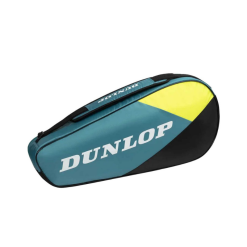 Dunlop SX Club 3 Racquet Bag  Teal/Black/Yellow