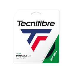 Tecnifibre Dynamix VP 1.20mm Black Squash String  Strung Set