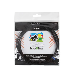 Weiss Cannon Black5Edge Tennis String  Strung Set