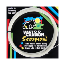 Weiss Cannon Scorpion Tennis String  Strung Set