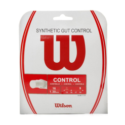 Wilson Synthetic Gut 1.30 Tennis String  Strung Set