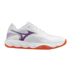 Mizuno Wave Enforce Court 2 Ladies White/Orange