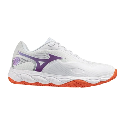 Mizuno Wave Enforce Court 2 Ladies White/Orange