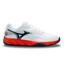 Mizuno Wave Enforce Court 2 Men's White/Orange